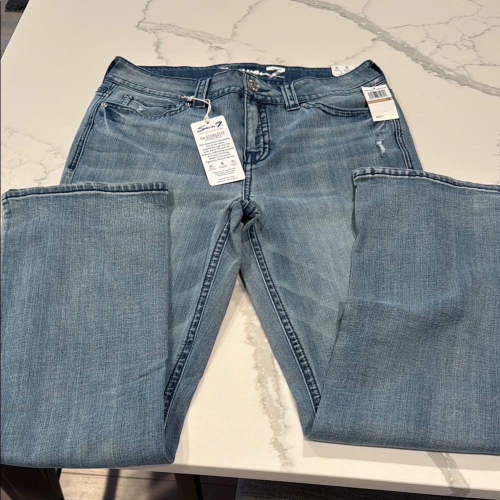 Seven7 Mid Rise Boot Jeans. 
“The STARLETTE”